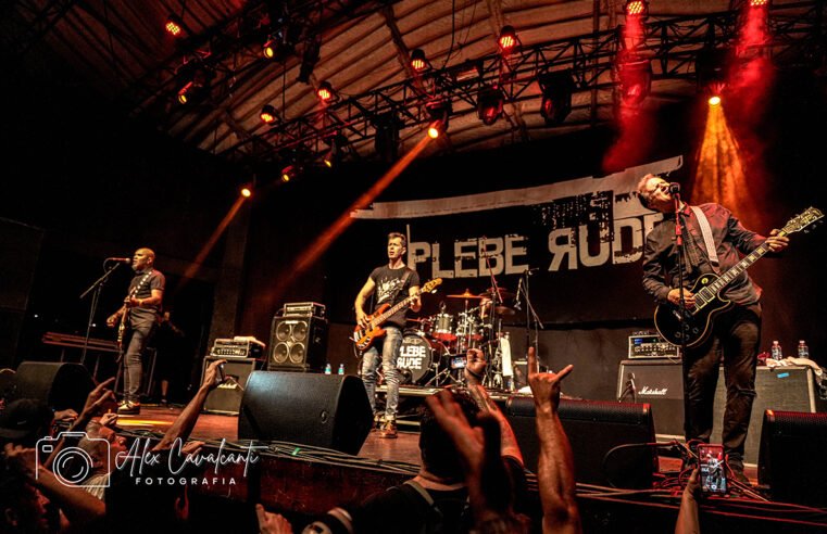 Plebe Rude leva rock com DNA brasiliense à Sala Martins Pena nesta segunda (23)