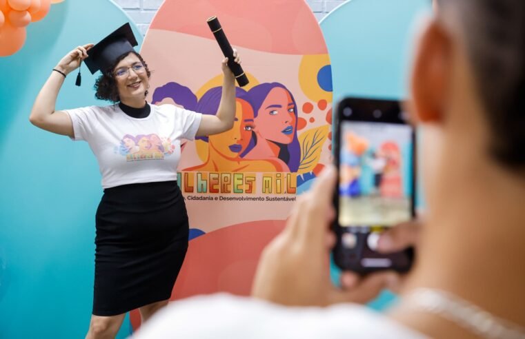 Programa capacita 240 mulheres em situação de vulnerabilidade social para o mercado de trabalho