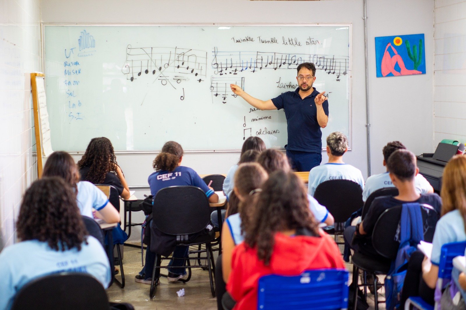 Projeto Música na Escola transforma vidas há 25 anos no CEF 11 do Gama Projeto Música na Escola transforma vidas há 25 anos no CEF 11 do Gama