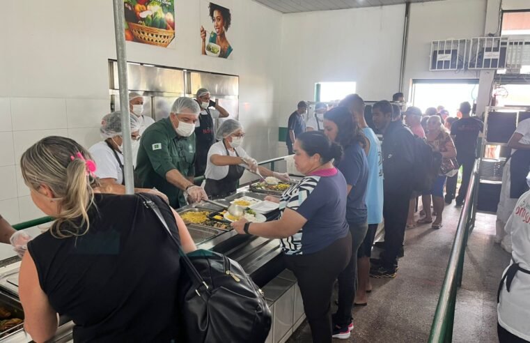 Quatro mil refeições são servidas na celebração de Natal no Recanto das Emas