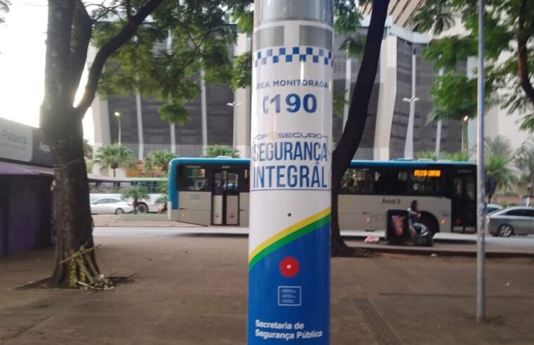 Setor Comercial Sul e Taguatinga agora contam com totens de segurança