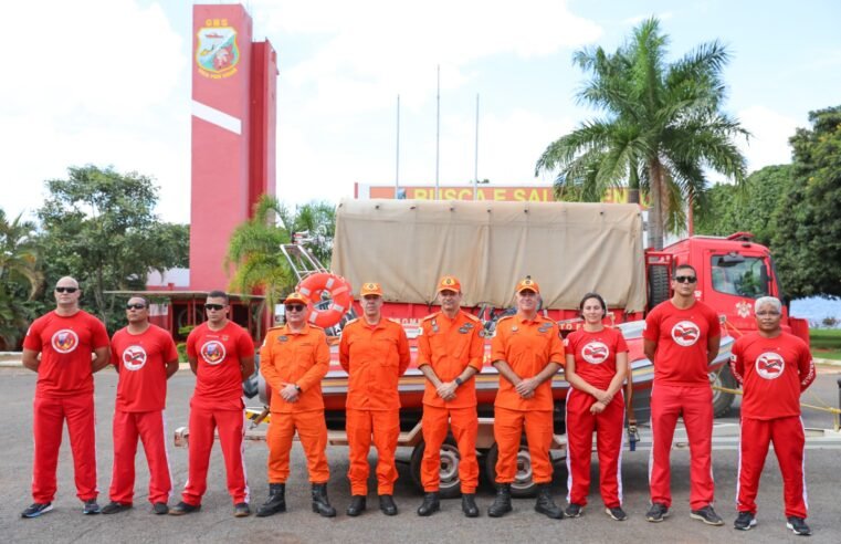 Bombeiros do DF partem para missão de resgate subaquático em Minas Gerais