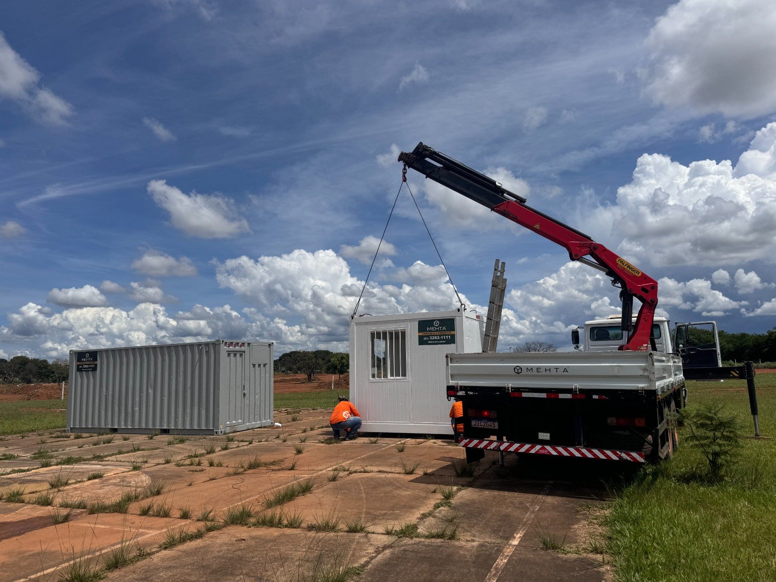 Canteiros das obras dos hospitais do Recanto das Emas e do Guará começam a ser instalados Canteiros das obras dos hospitais do Recanto das Emas e do Guará começam a ser instalados