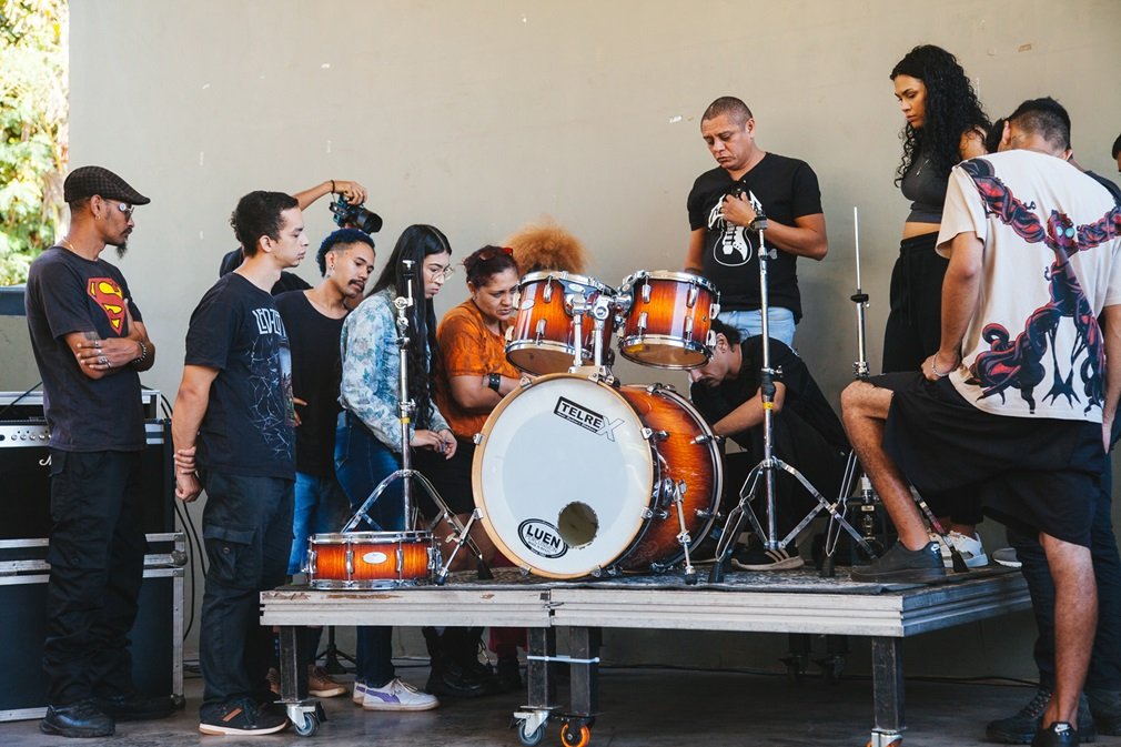 Com apoio do GDF, projeto Virada de Palco oferece curso técnico gratuito para formação de roadies Com apoio do GDF, projeto Virada de Palco oferece curso técnico gratuito para formação de roadies