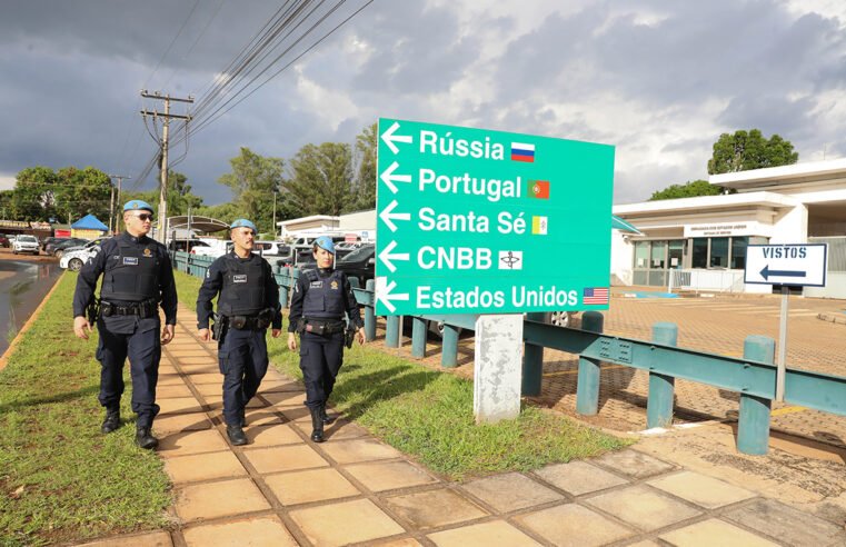 Com mais de 60 agentes bilíngues, policiamento diplomático oferece suporte a entidades internacionais  