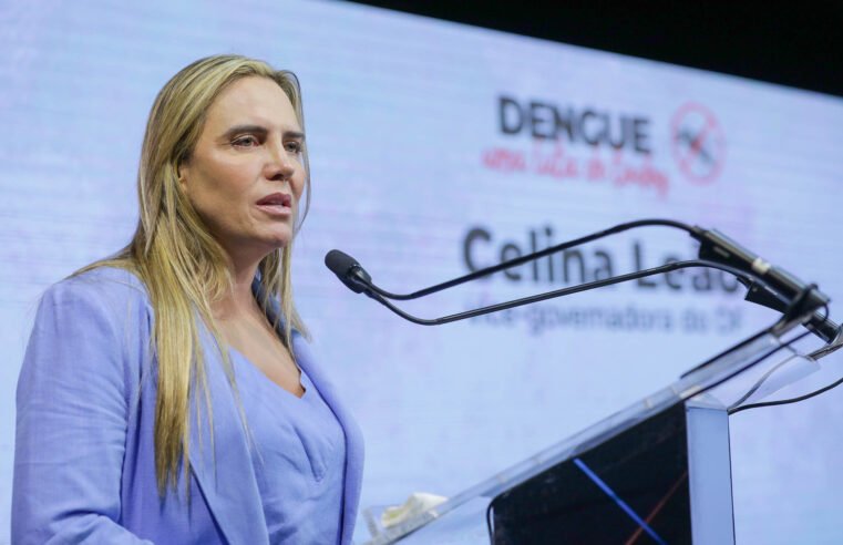Em evento, vice-governadora Celina Leão destaca redução de 95% dos casos de dengue no DF