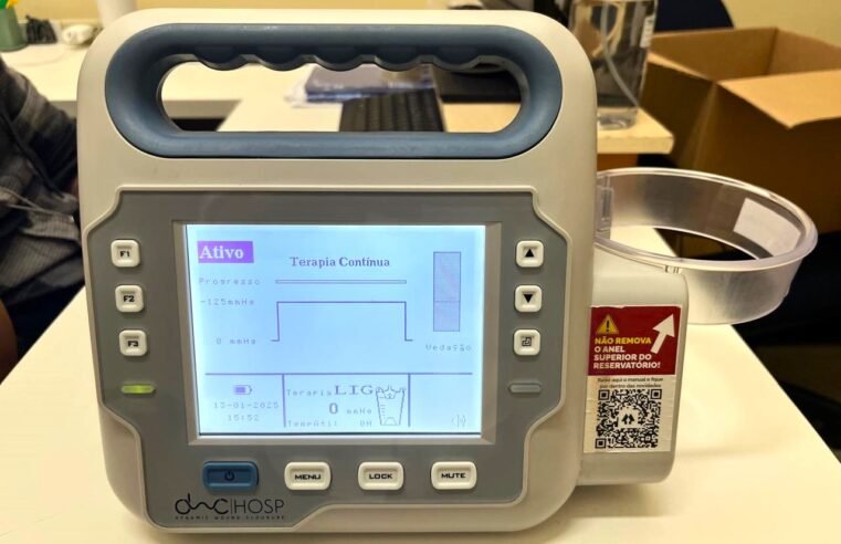 HRSM passa a contar com tecnologia que moderniza tratamento de feridas e acelera a cicatrização