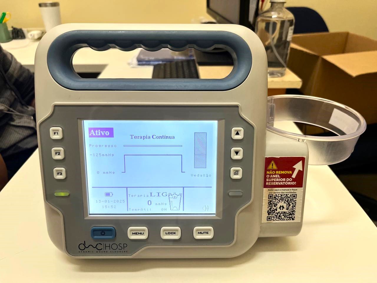 HRSM passa a contar com tecnologia que moderniza tratamento de feridas e acelera a cicatrização HRSM passa a contar com tecnologia que moderniza tratamento de feridas e acelera a cicatrização
