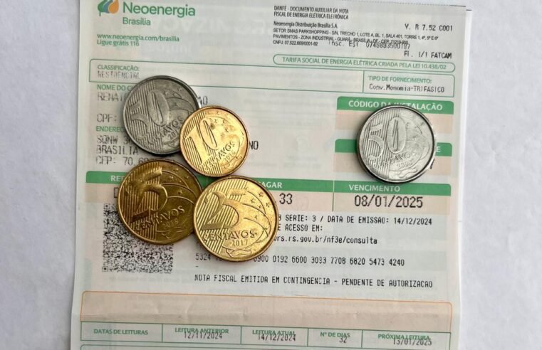 Moradores do DF receberão mais de R$ 18 milhões em descontos na conta de energia a partir de janeiro