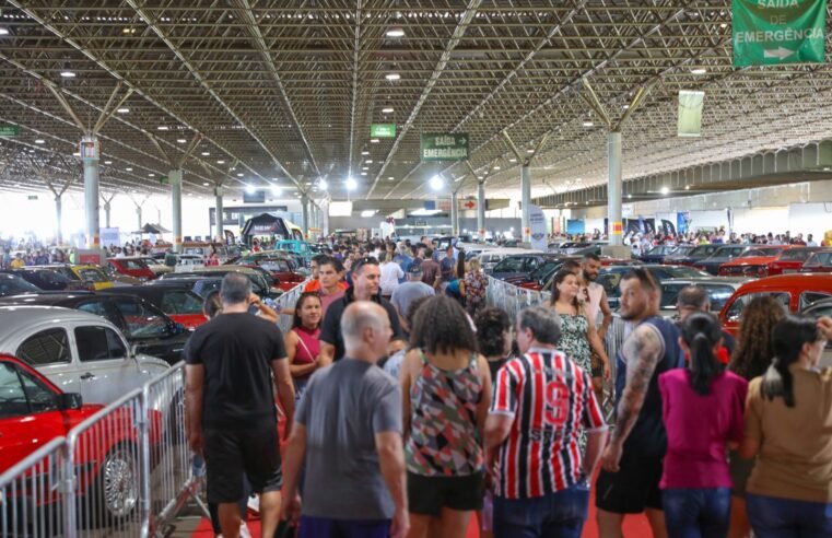 Paixão sobre rodas: Auto Parque encerra primeira edição com 80 mil visitantes no Parque da Cidade