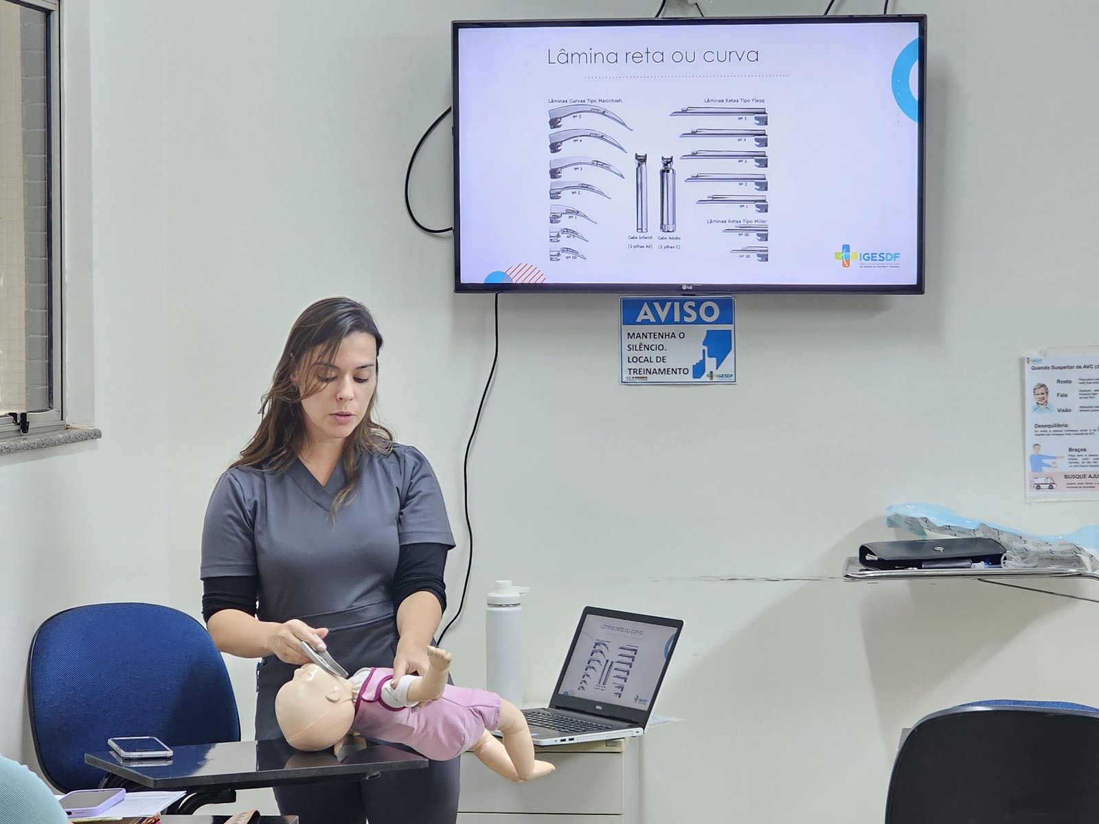 Pediatras são capacitados com foco no enfrentamento de doenças respiratórias Pediatras são capacitados com foco no enfrentamento de doenças respiratórias