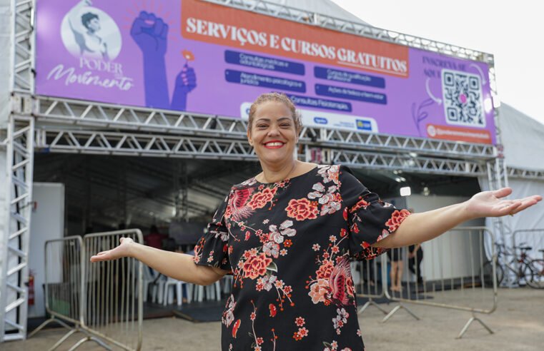 Projeto gratuito leva cursos, atendimento jurídico e consultas a mulheres de Ceilândia