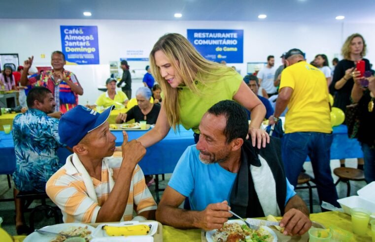 Restaurante Comunitário do Gama é reaberto após reforma e passa a oferecer três refeições diárias à população