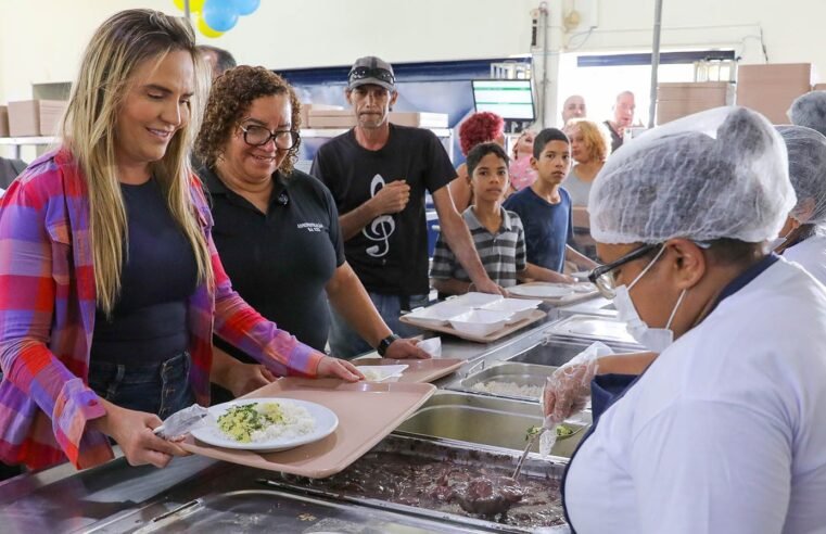 Restaurante Comunitário do Riacho Fundo II é o 13º a abrir aos domingos e a oferecer três refeições por dia