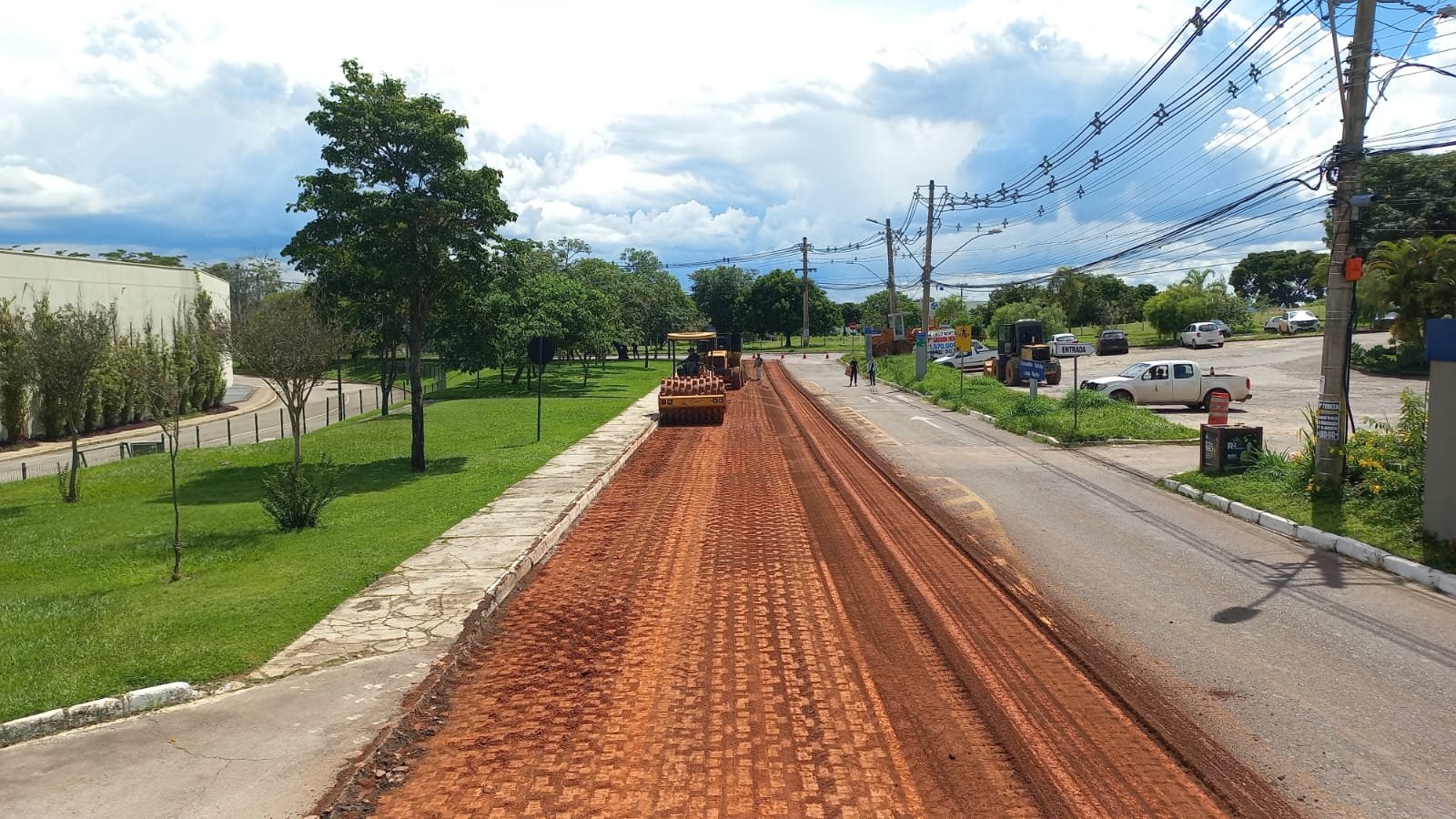 Via do Lago Norte passa por reforma em trecho de 1,5 quilômetro de extensão Via do Lago Norte passa por reforma em trecho de 1,5 quilômetro de extensão