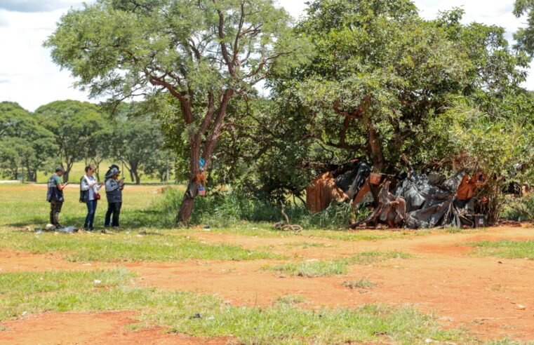 Ação leva oferta de serviços públicos para pessoas em situação de rua no Plano Piloto nesta quinta (13)