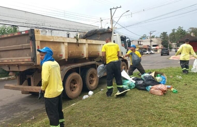 Ações de transporte de resíduos e manutenção de vias no DF têm alta de 35% no período chuvoso