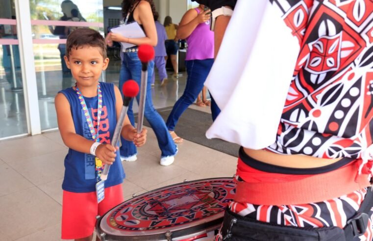Carnaval de muita música no Hospital da Criança de Brasília