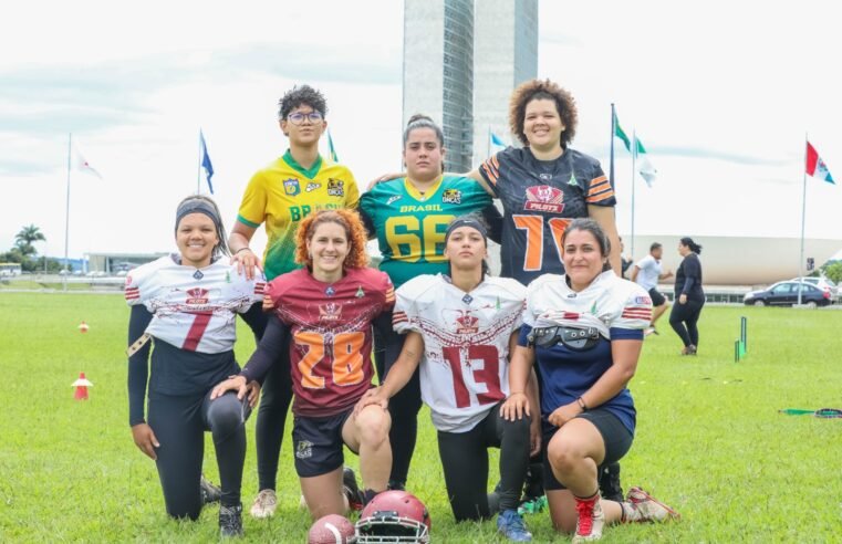 Com apoio do GDF, Brasília Pilots representa a capital em torneio de futebol americano na Colômbia