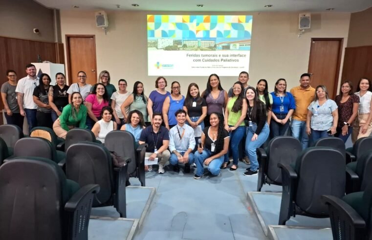 Ferimentos tumorais e cuidados paliativos são tema de capacitação no DF