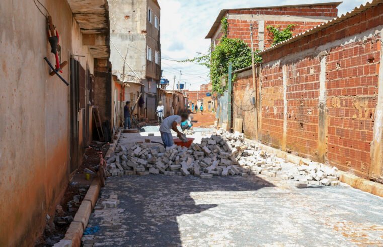 Fim da poeira: Pavimentação na Estrutural leva mais qualidade de vida aos moradores