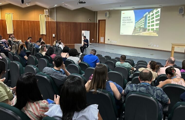 HRSM reúne gestores para debater indicadores de desempenho da unidade