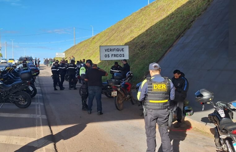 Operação fiscaliza e combate irregularidades envolvendo motocicletas