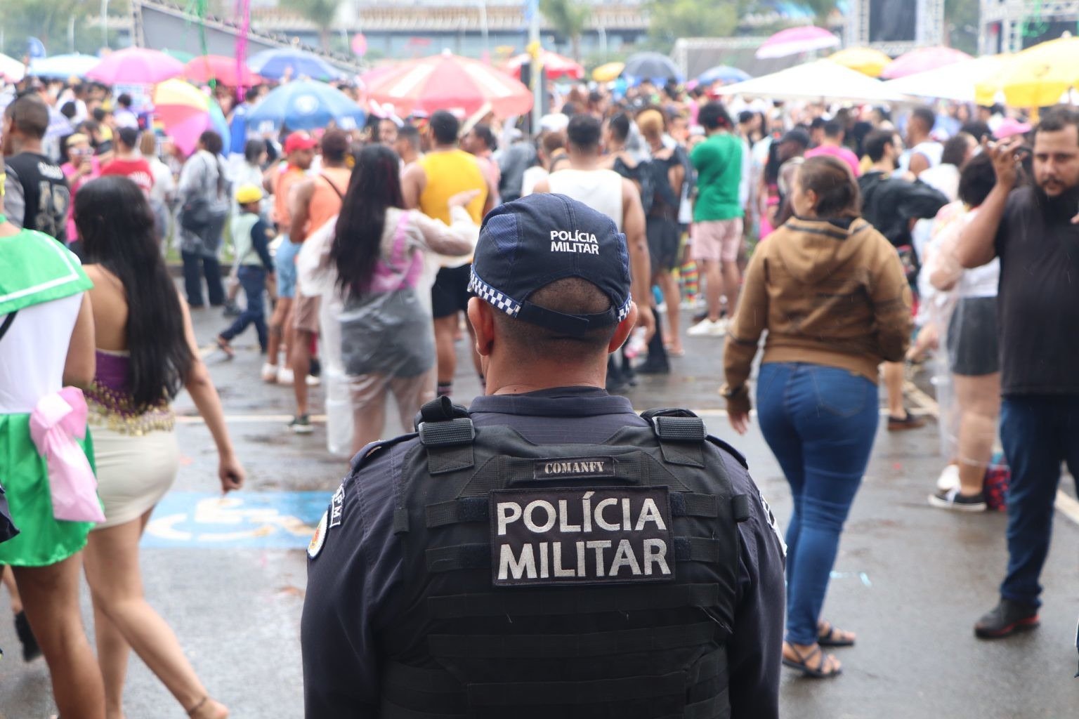 PMDF reforça segurança no pré-carnaval com orientações para foliões PMDF reforça segurança no pré-carnaval com orientações para foliões