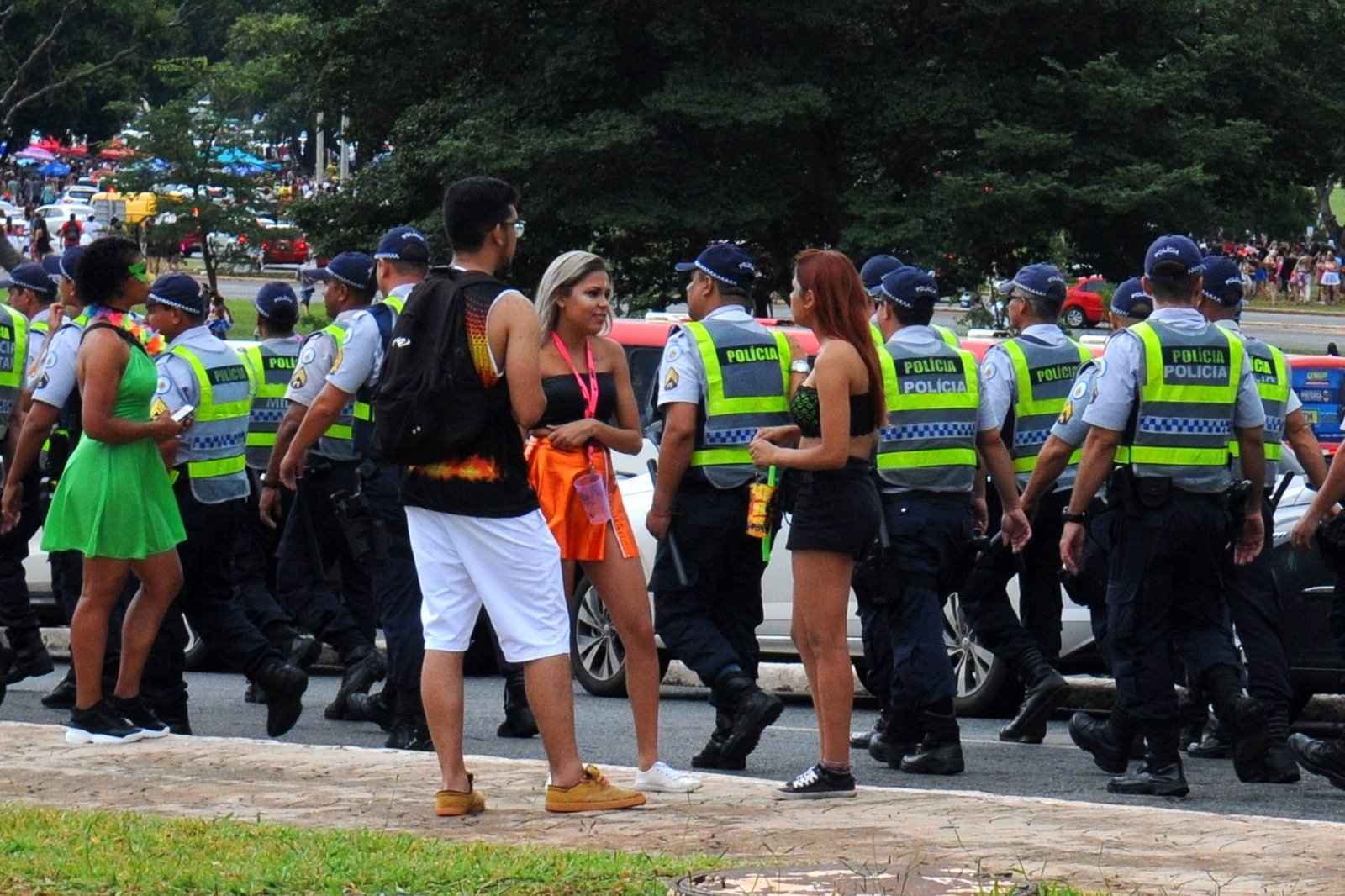 Polícia Militar reforça segurança para o DF Folia 2025 Polícia Militar reforça segurança para o DF Folia 2025