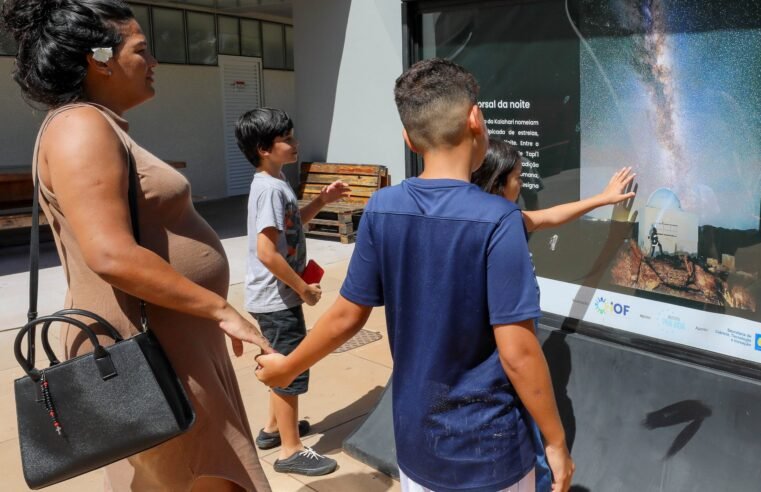 Projeto Viagem na Via Láctea proporciona experiência imersiva e gratuita no Planetário de Brasília