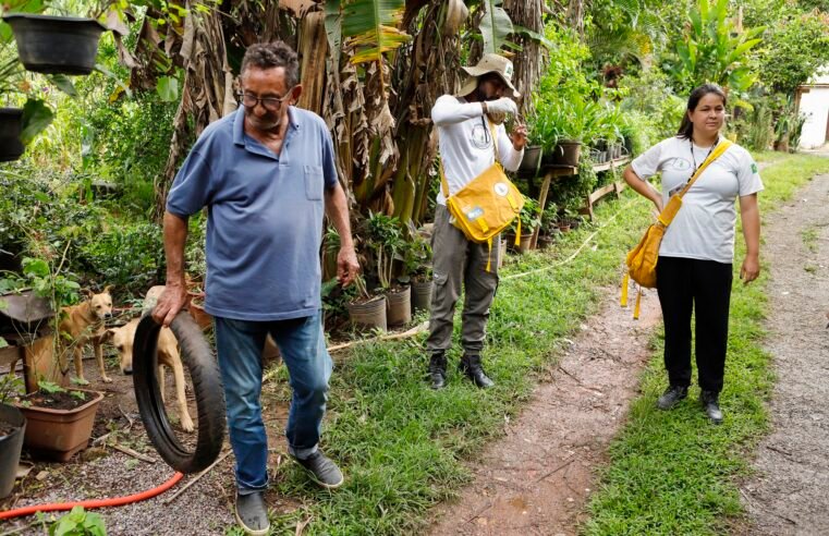 Vigilância Ambiental em Saúde fortalece ações contra a dengue no Varjão