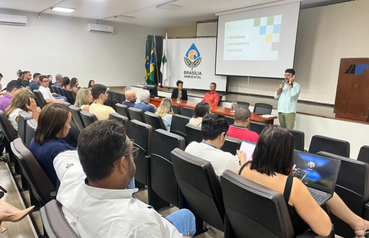 Workshop em Licenciamento Ambiental reúne administrações regionais e órgãos do GDF