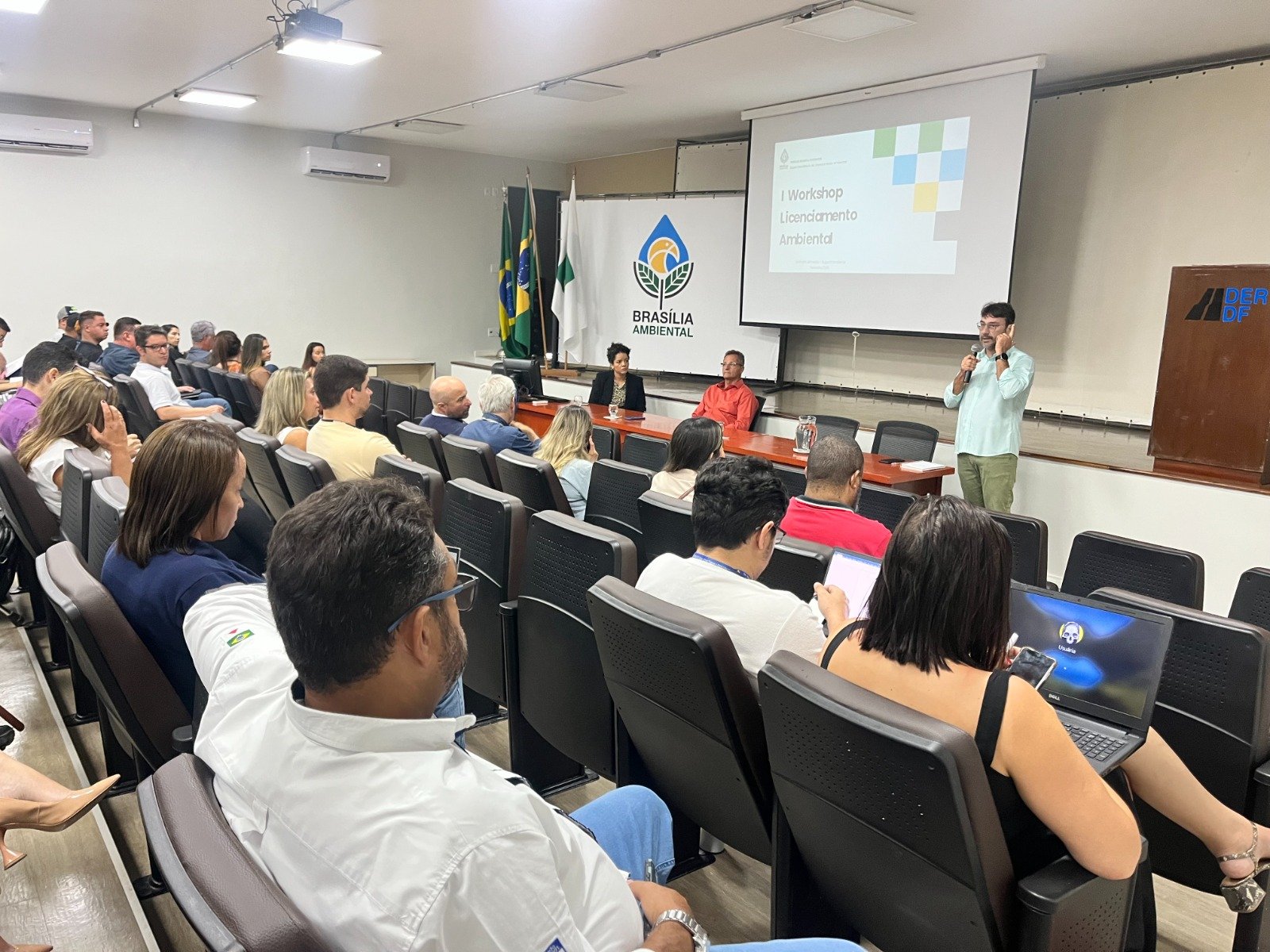 Workshop em Licenciamento Ambiental reúne administrações regionais e órgãos do GDF Workshop em Licenciamento Ambiental reúne administrações regionais e órgãos do GDF