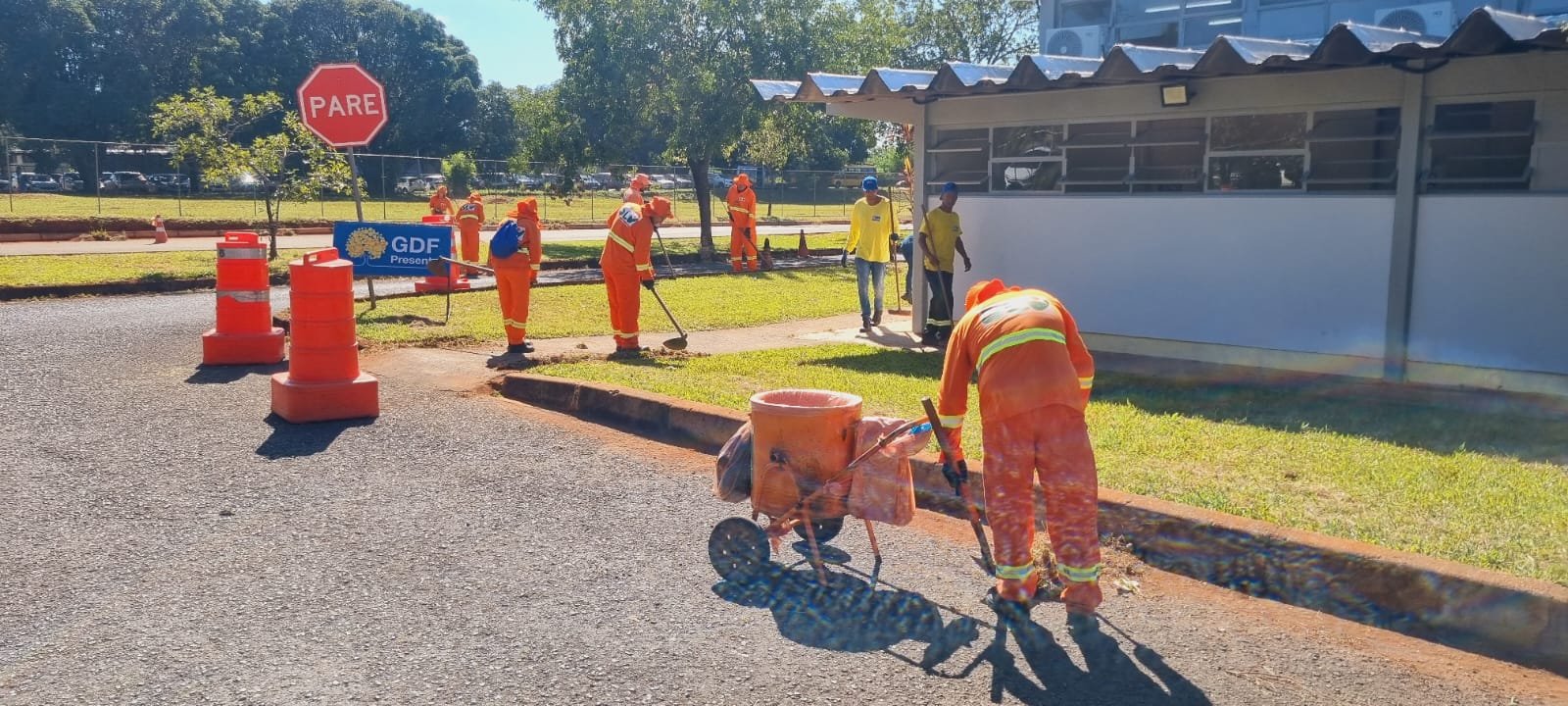 Ações do GDF na UBS 1 da Asa Sul intensificam limpeza e segurança no local Ações do GDF na UBS 1 da Asa Sul intensificam limpeza e segurança no local