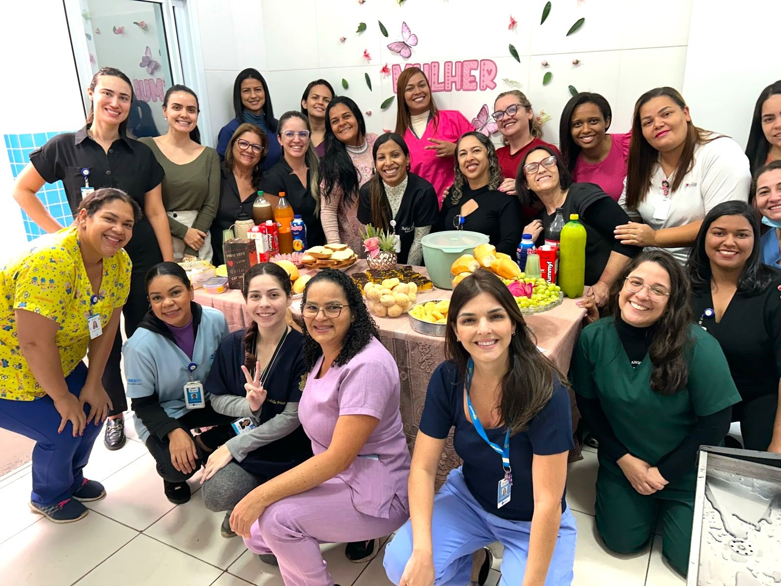 Café da manhã celebra o Dia da Mulher na UPA Riacho Fundo II Café da manhã celebra o Dia da Mulher na UPA Riacho Fundo II
