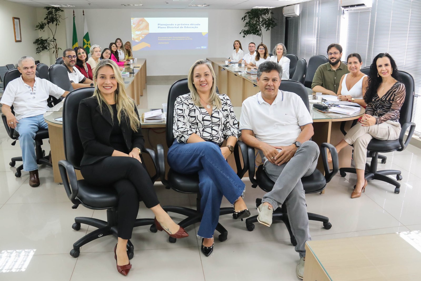 Comissão discute Plano Distrital de Educação e cronograma das etapas Comissão discute Plano Distrital de Educação e cronograma das etapas
