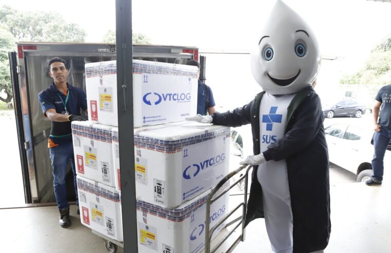 DF recebe vacinas e inicia imunização contra a gripe na próxima terça (25)