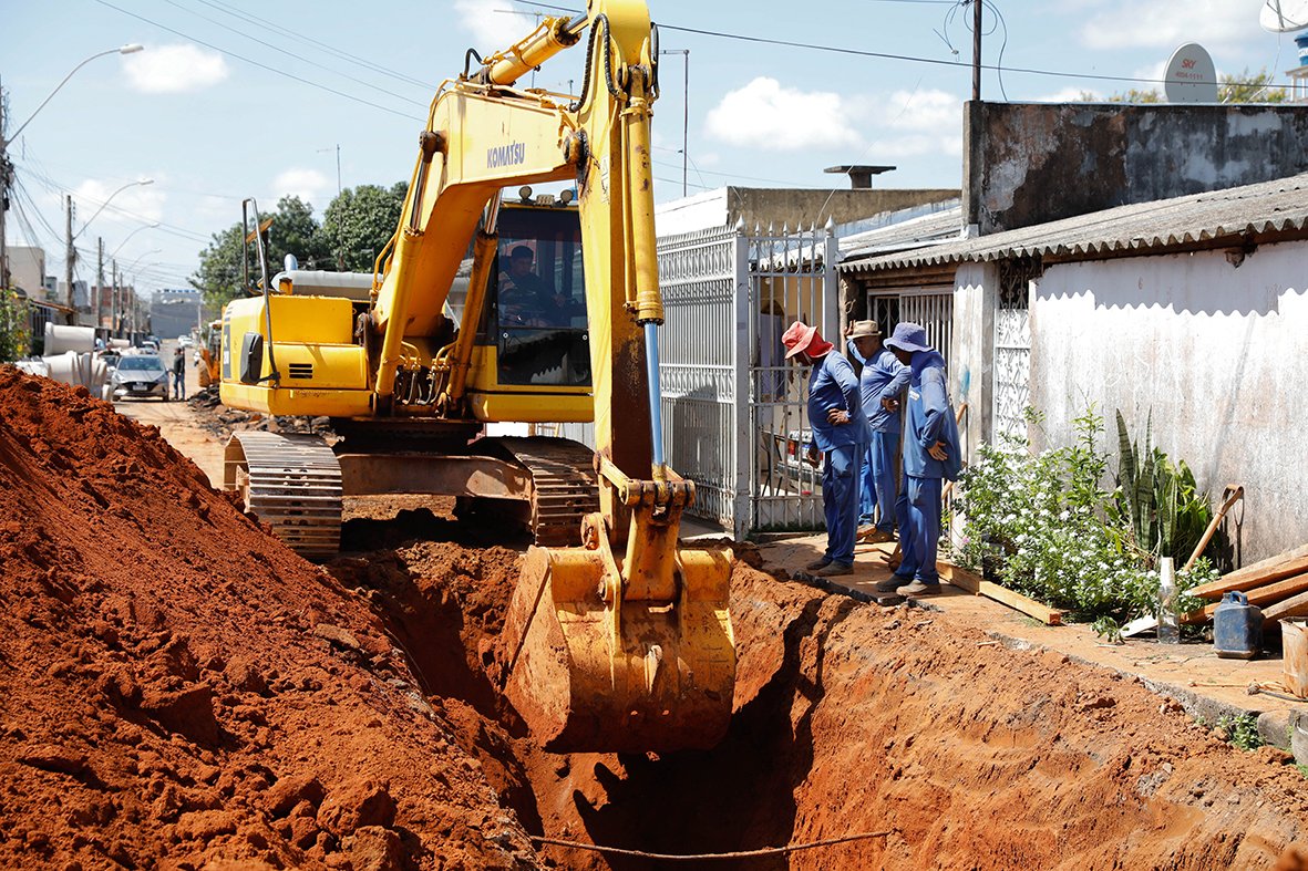GDF investe mais de R$ 100 milhões em obras de infraestrutura em Ceilândia GDF investe mais de R$ 100 milhões em obras de infraestrutura em Ceilândia