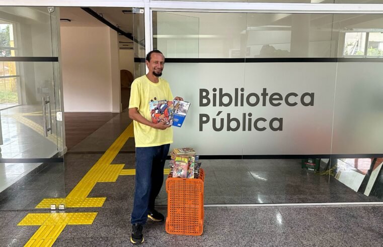 GDF lança campanha de arrecadação de gibis para nova Biblioteca Pública do Guará