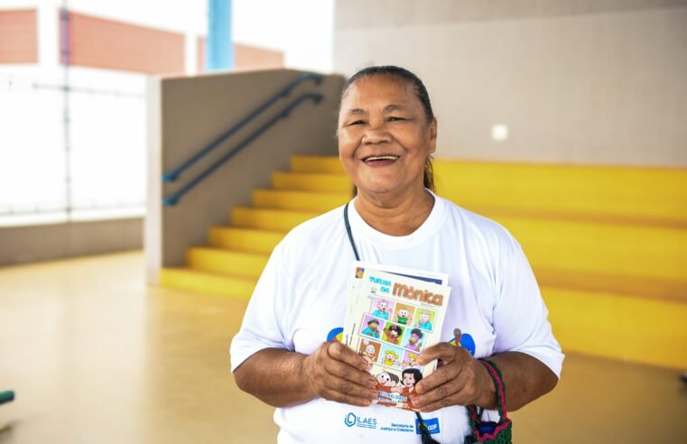 Projeto Viver 60+ é destaque em lançamento de gibi da Turma da Mônica sobre valorização da pessoa idosa