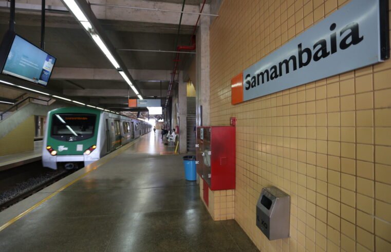 Relatório destaca expansão do metrô nos trechos de Ceilândia e de Samambaia e modernização do sistema