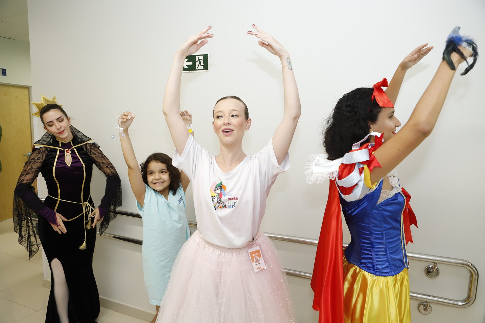 Atividades de dança levam alegria e bem-estar a pacientes do Hospital da Criança de Brasília Atividades de dança levam alegria e bem-estar a pacientes do Hospital da Criança de Brasília