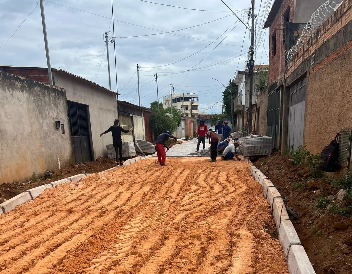 GDF intensifica obras de infraestrutura no Sol Nascente com chegada da estiagem GDF intensifica obras de infraestrutura no Sol Nascente com chegada da estiagem