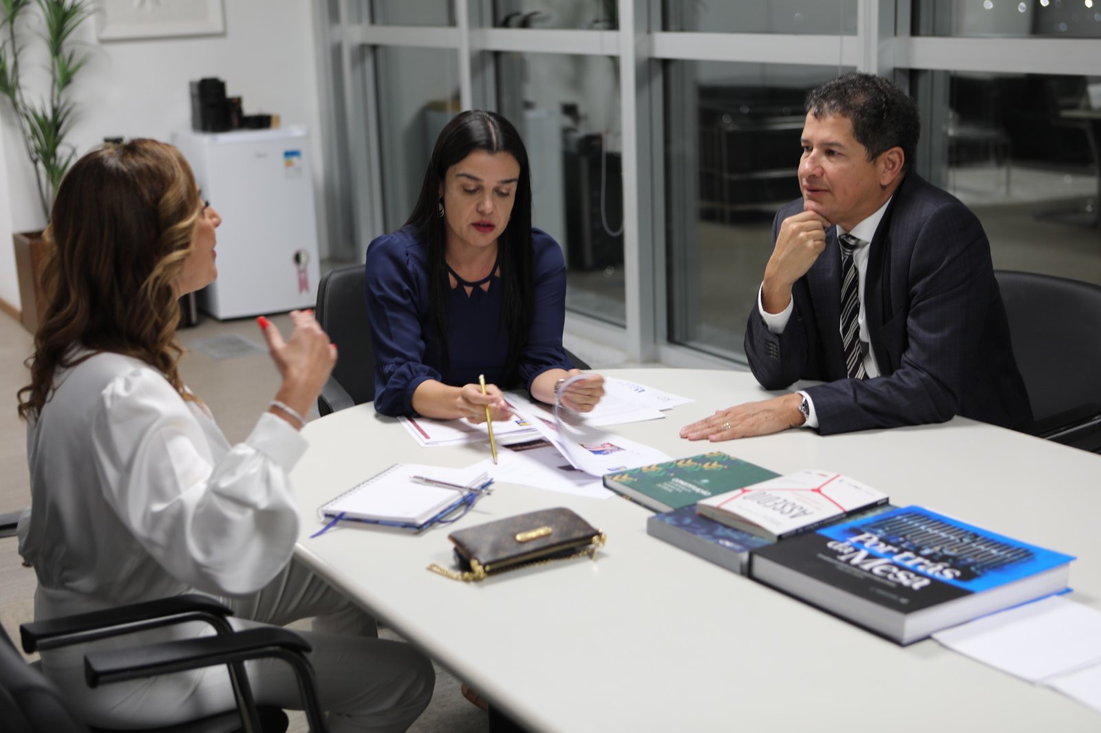 Gestores do GDF visitam Conselho Nacional de Justiça para tratar de ações de combate à violência contra a mulher Gestores do GDF visitam Conselho Nacional de Justiça para tratar de ações de combate à violência contra a mulher