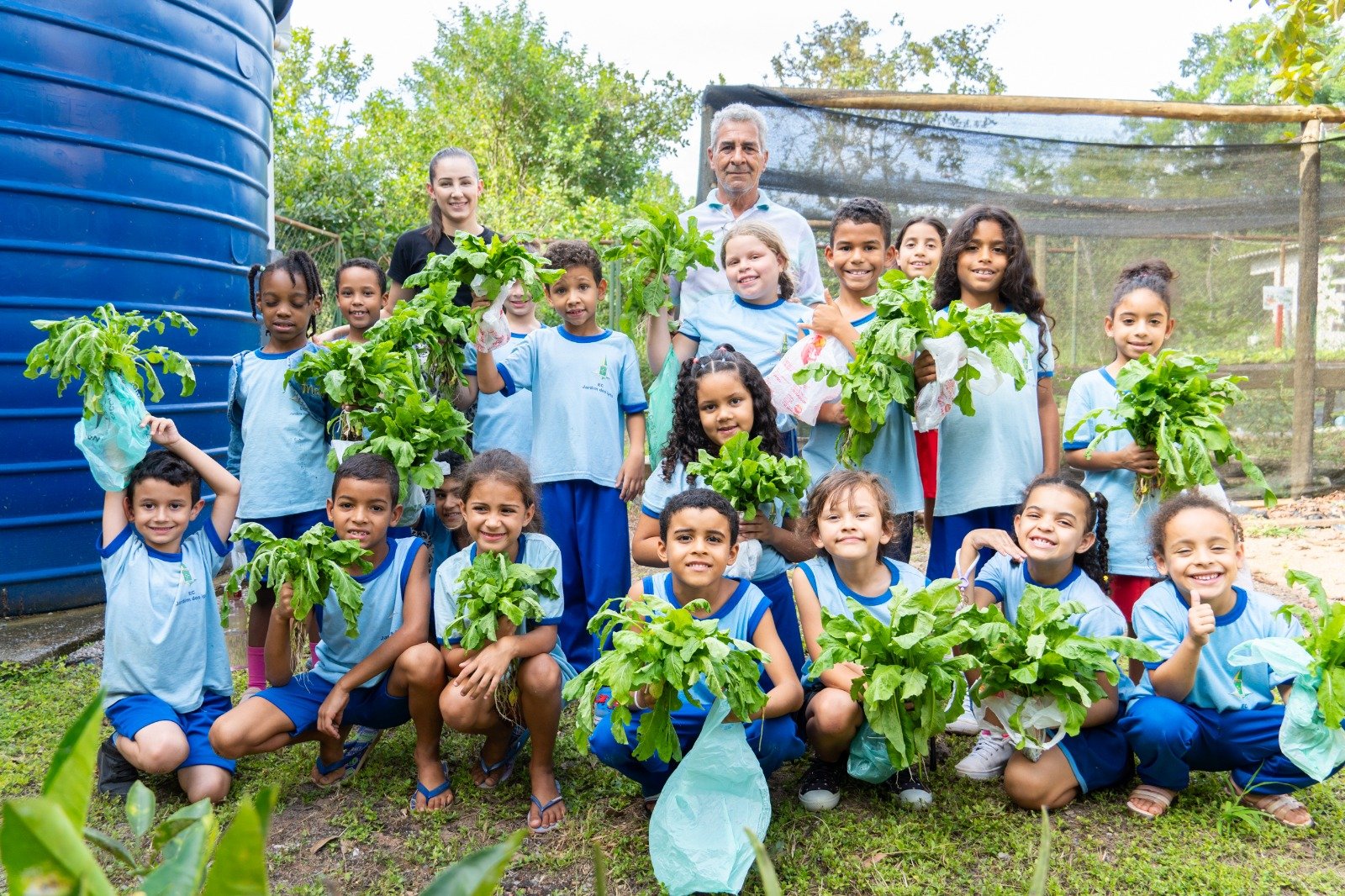 Horta escolar fertiliza mentes na Escola Classe Jardim dos Ipês Horta escolar fertiliza mentes na Escola Classe Jardim dos Ipês