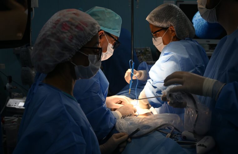 Hospital de Base recebe etapa final de curso internacional de cirurgia torácica com tecnologia 3D