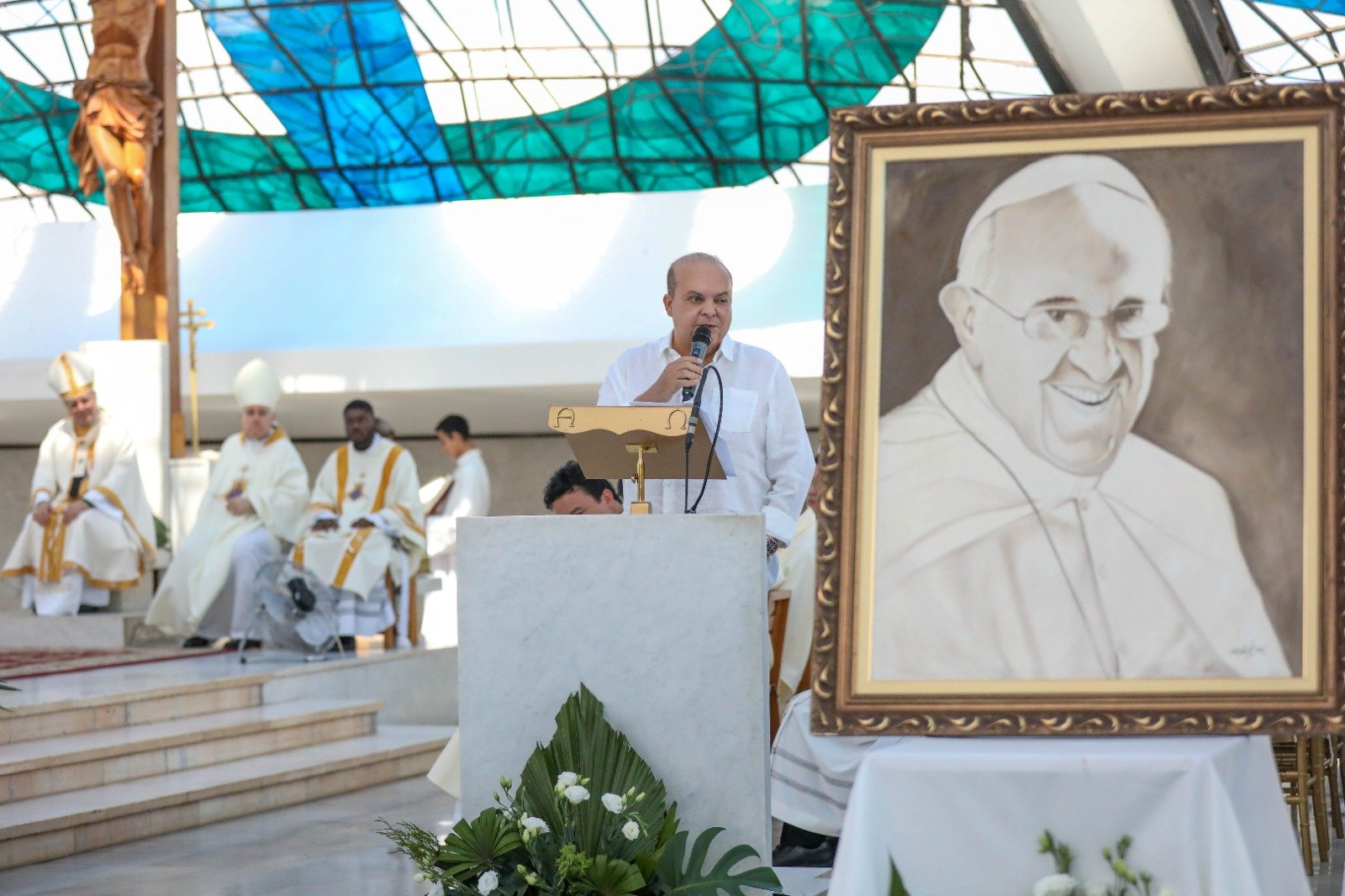 Missa dos 65 anos de Brasília é marcada pela emoção com mensagem de adeus ao papa Francisco Missa dos 65 anos de Brasília é marcada pela emoção com mensagem de adeus ao papa Francisco