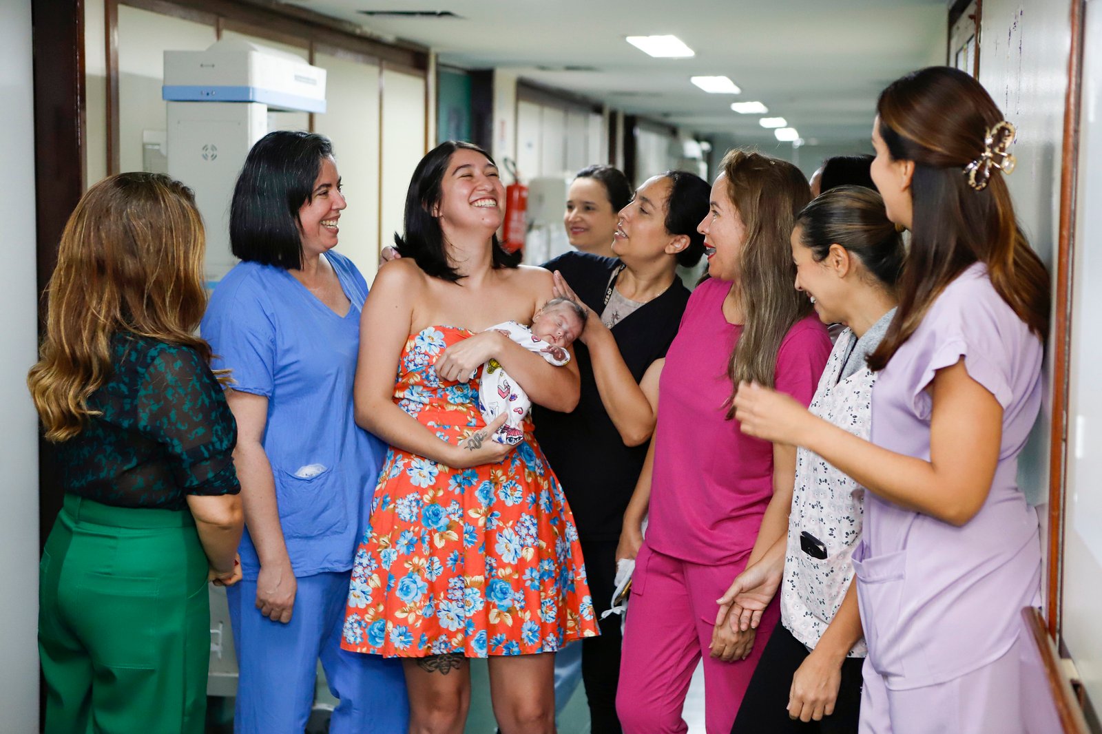 Nascida aos seis meses de gestação, bebê mais prematura da história do HRT deixa unidade neonatal Nascida aos seis meses de gestação, bebê mais prematura da história do HRT deixa unidade neonatal
