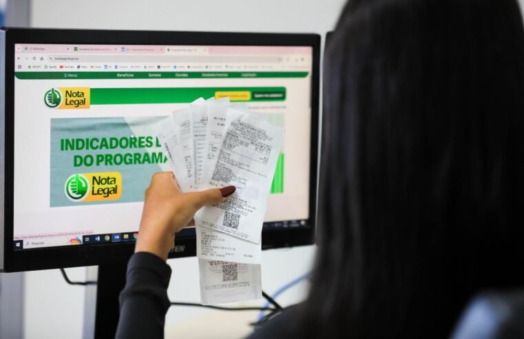 Nota Legal: quase meio milhão de reais à espera de resgate pelos sortudos do DF