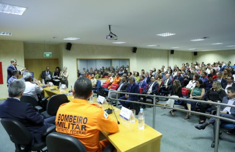 Palestra marca início do mestrado profissional promovido pela SSP-DF